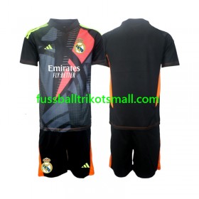 Fußballtrikots Real Madrid Torwart Kinder 2024-2025 Kurzarm Auswärts-trikot kaufen